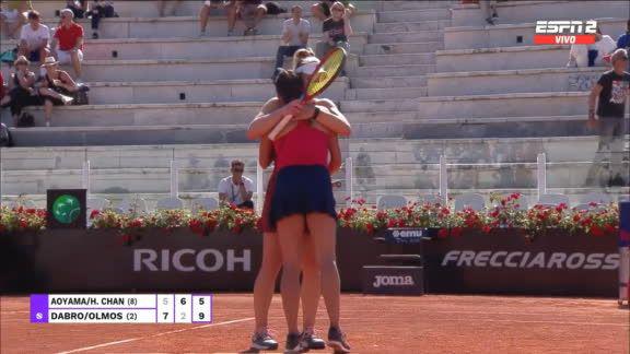 $!Mexicana Giuliana Olmos avanza a las semifinales del Masters 1000 de Roma