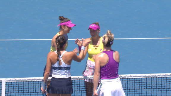 $!Giuliana Olmos debuta con el pie derecho en Abierto de Australia