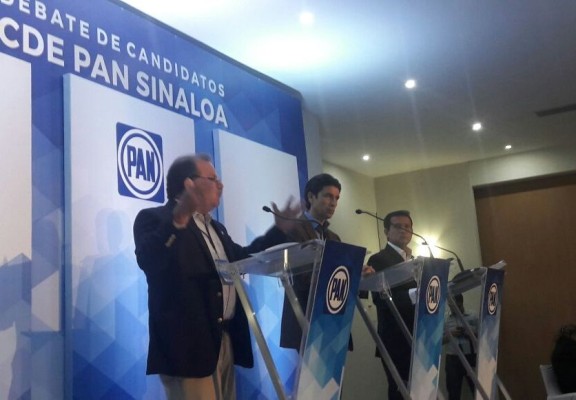 “Reaparece” Lucero Sánchez en debate entre panistas