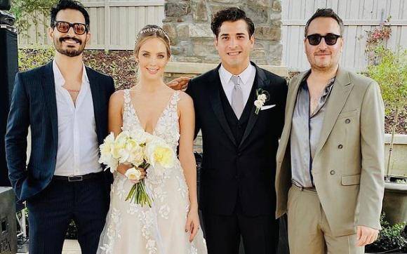 Bibi Marín, Érika Bátiz, Julio Ramírez y Jesús Navarro.