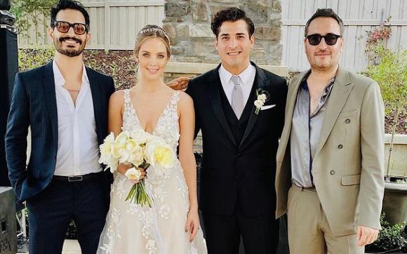 Julio Ramírez, de ‘Reik’, contrae matrimonio con Érika Bátiz