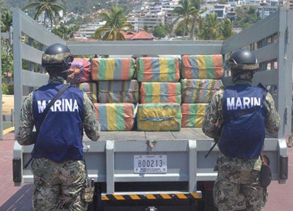 $!Aseguran en costas de Guerrero cerca de 1,800 kilos de cocaína
