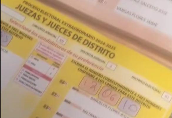 $!Reciben boletas de elección judicial marcadas en casilla de Rosario
