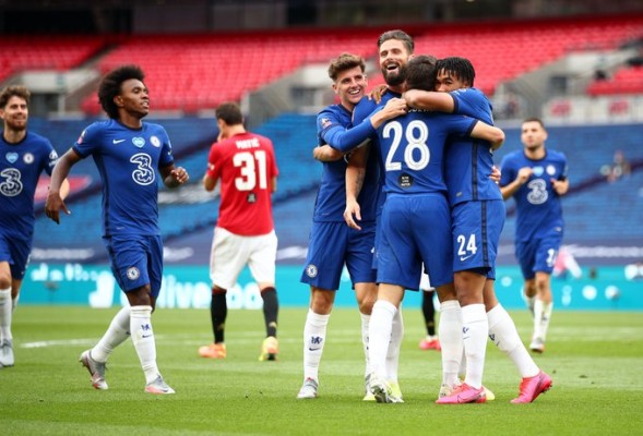 Chelsea avanza a la final de la FA Cup. (Fotos: Twitter @ChelseaFC)