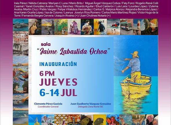 La muestra que estará expuesta hasta el 14 de julio en horario de 9:00 a 14:00 horas.