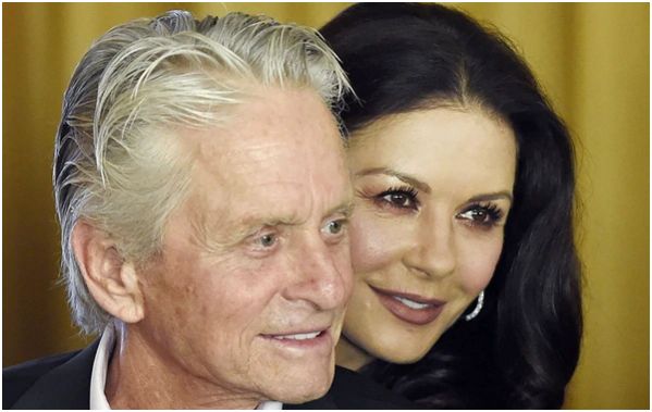 Michael Douglas y Catherine Zeta-Jones.