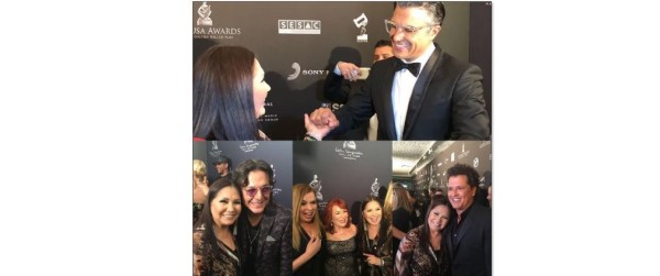 Ana Gabriel junto a Jaime Camil, Ednita Nazario, Carlos Vives y otros famosos.