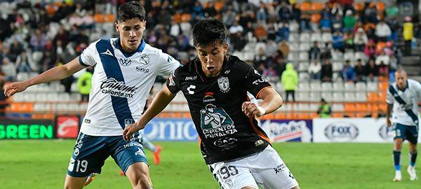 Puebla y Pachuca se reparten puntos.