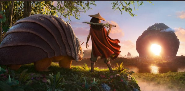 La película Raya y el último dragón está inspirada en el sudeste asiático. Foto: Tomada de Twitter