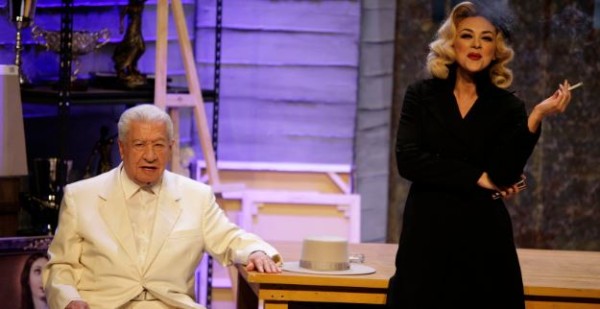 Ignacio López Tarso y Aracely Arámbula.