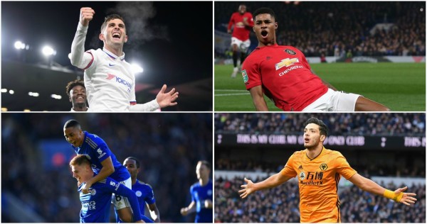 Chelsea, Manchester United, Leicester City y Wolverhampton son los clubes que se disputarán los boletos restantes para la UEFA Champions League.