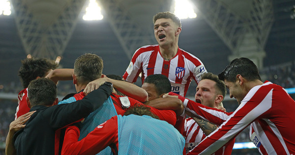 Atlético de Madrid elimina al Barcelona. (Foto: Twitter @atletienglish)