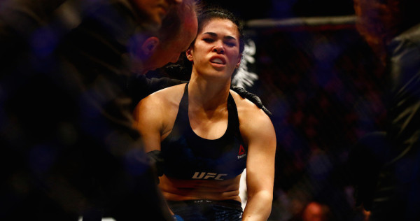 La peleadora de la UFC Rachael Ostovich.