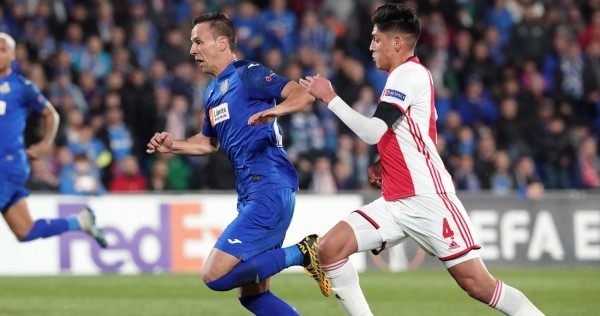 Con Edson Álvarez como titular, el Ajax cae 2-0 en su visita ante Getafe en la Europa League