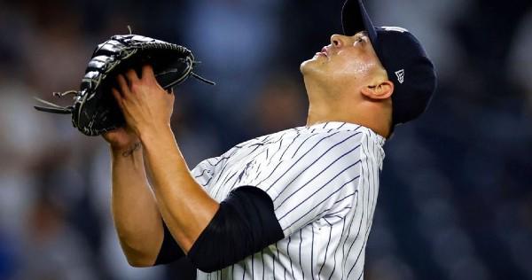 $!‘Esto es increíble’: Manny Bañuelos tras debutar con Yanquis en las Mayores
