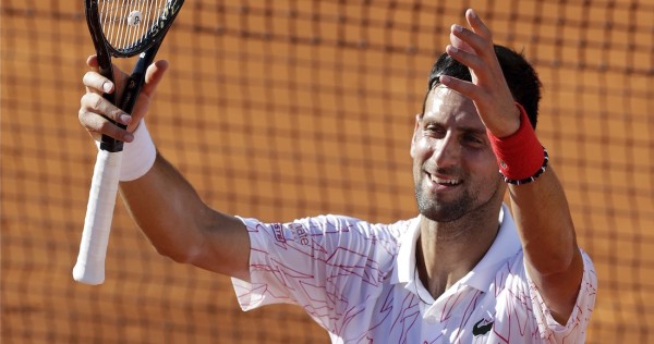El serbio Novak Djokovic.