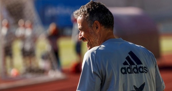 Luis Enrique Martínez, seleccionador de España.
