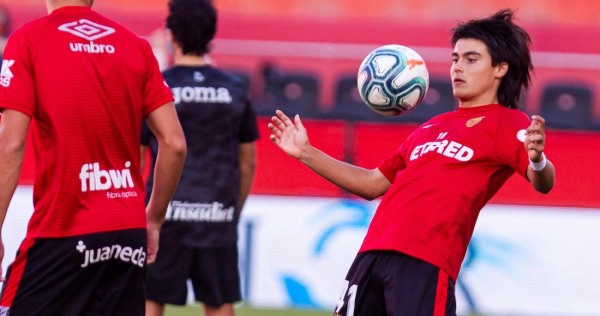 El delantero argentino del Mallorca, Luka Romero.