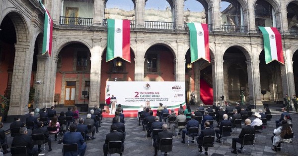 El Segundo Informe de AMLO en 25 frases. Dice 9 veces la palabra ‘pandemia’ y 7 ‘corrupción’. ‘Inseguridad’