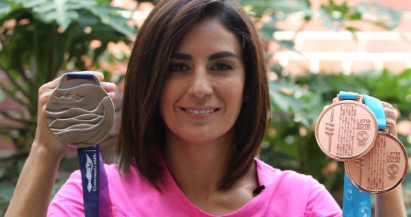 Paola buscará su lugar olímpico en los clavados individuales, pero tiene más posibilidades de ganar medalla en los sincronizados.