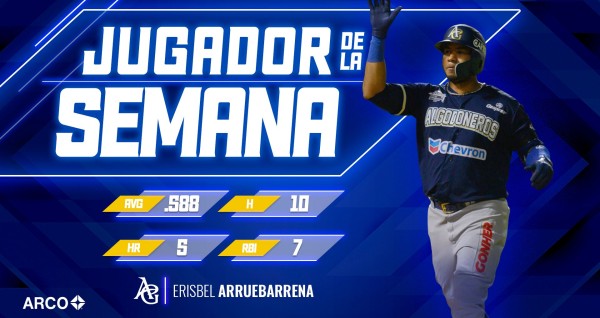 Erisbel Arruebarrena estuvo candente a la ofensiva por los Algodoneros.