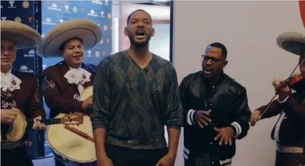Will Smith y Martin Lawrence cantan Bad Boys con mariachi