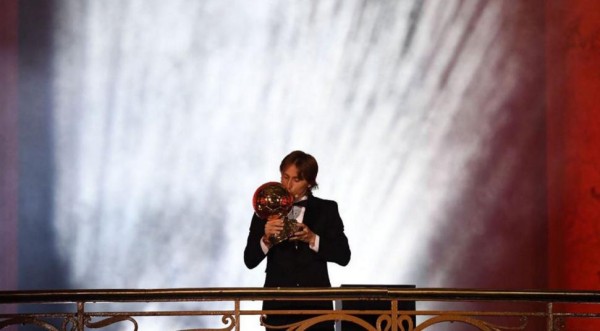 Luka Modric acaba con la hegemonía de Messi y Cristiano en el Balón de Oro