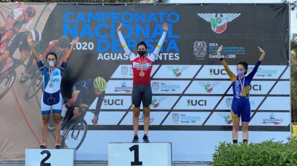 Yareli Salazar terminó en lo más alto del podio.