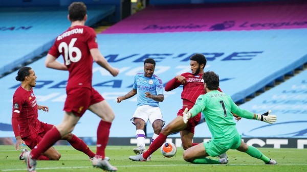 El Liverpool es goleado por el Manchester City. (Fotos: Cortesía Premier League)