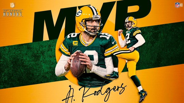 Aaron Rodgers, el MVP de la Temporada 2020 de la NFL