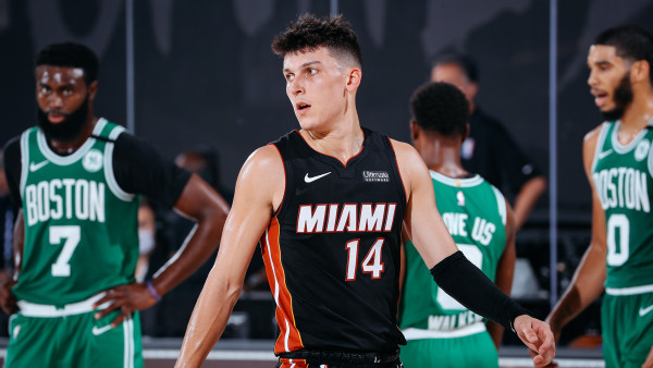 Tyler Herro logró 37 puntos para el Heat. (Twiter @MiamiHEAT)