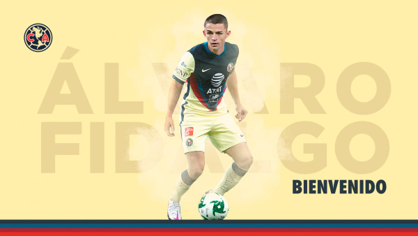 Álvaro Fidalgo llega a Coapa. Foto: Twitter @ClubAmerica