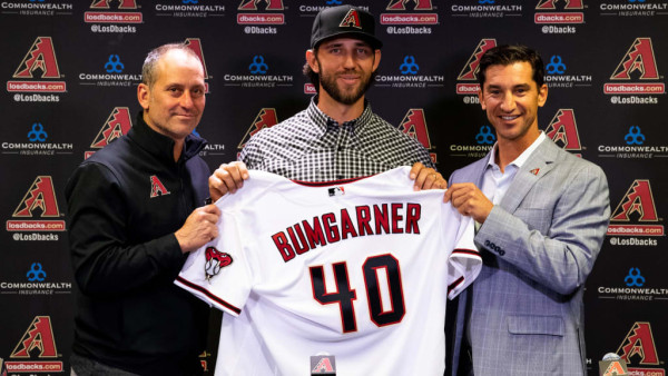 Madison Bumgarner ya es de los Diamondbacks de Arizona