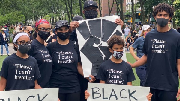 Para CC Sabathia es importante protestar junto a su familia