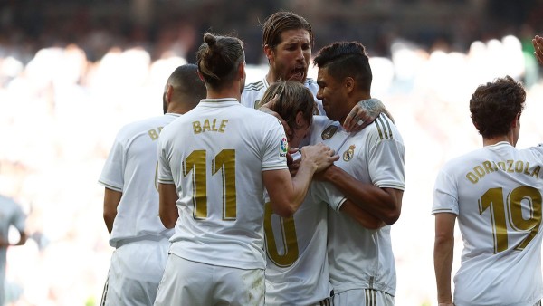 Con goles de Benzema, Hazard, Modric y Rodríguez, el Real Madrid derrota 4-2 al Granada