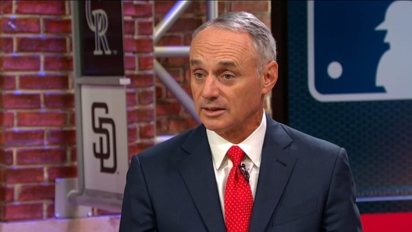 Rob Manfred, comisionado de Grandes Ligas.
