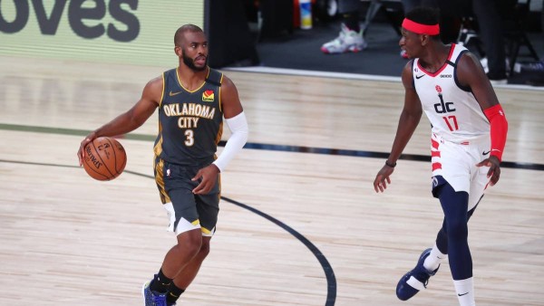 OKC mantiene a los Wizards sin victorias en la burbuja de la NBA