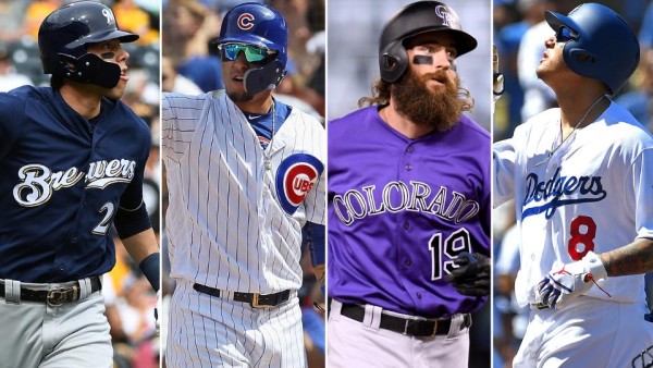 Cerveceros, Cachorros, Rockies y Dodgers juegan este lunes.