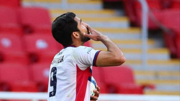 Vladimir Moragrega marcó un gol en su último juego.