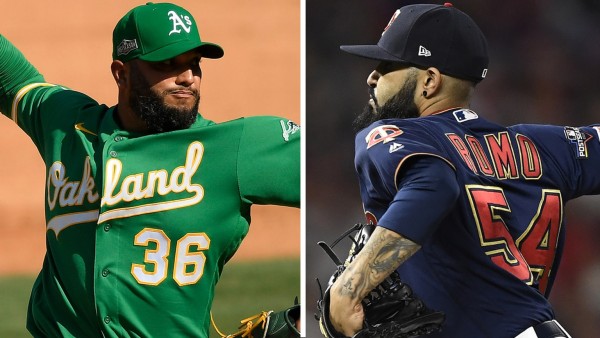 Yusmeiro Petit y Sergio Romo volverán a ser compañeros, pero ahora en los Atléticos de Oakland.