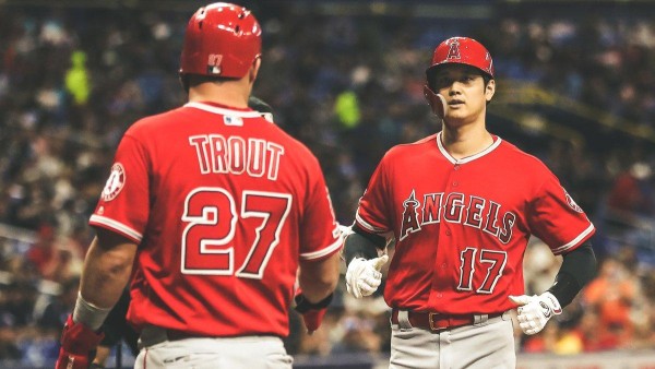 Ohtani es el primer japonés que batea para el ciclo en Grandes Ligas