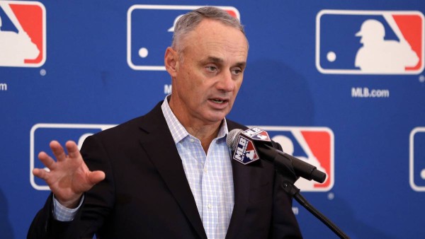 Rob Manfred, comisionado de Grandes Ligas.