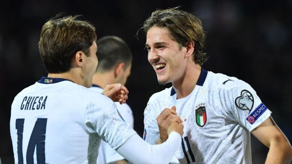 Italia aplastó 9-1 a Armenia y terminó con puntaje ideal