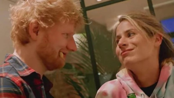 Ed Sheeran y su esposa Cherry. Foto: Tomada de cnn.espanol.cnn.