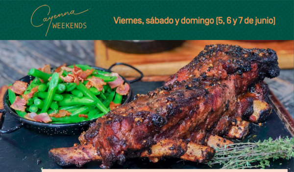¡Conoce el delicioso menú de Cayenna y disfruta este fin de semana con entrega a domicilio!