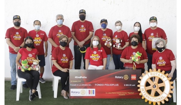 Integrantes del Club Rotario Culiacán Sol reafirma su compromiso con la sociedad.