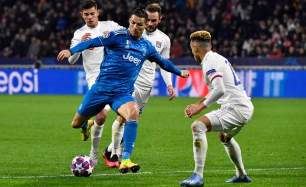 El Lyon ganó a la Juventus por 1-0 en el choque de ida.