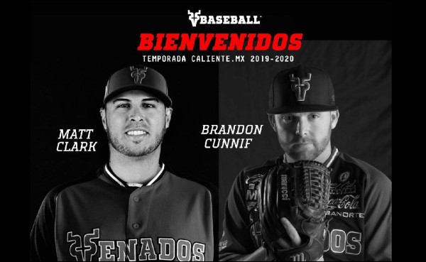 Brandon Cunniff y Matt Clark estarán de regreso con Venados de Mazatlán
