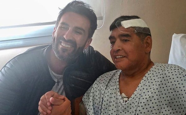 Luque atendió a Maradona en sus últimos días. Foto: Leopoldo Luque