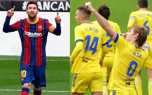 Cádiz le dio la sorpresa al Barcelona. (Foto: LaLiga)